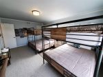 Upper Level Lakeview Bedroom with 2 Sets of Queen Bunkbeds 
